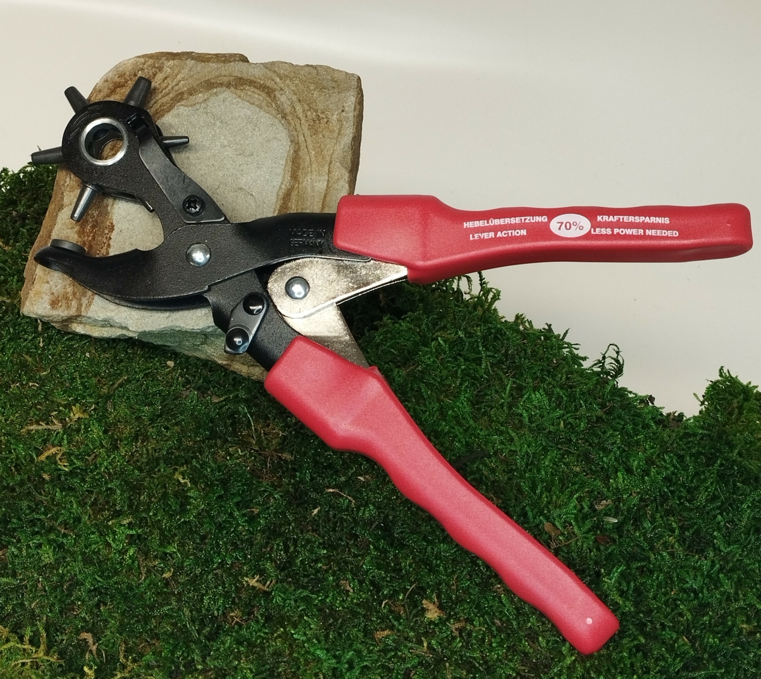 Chiloskit Leder-Lochzange 4mm - Professionelle Zange Für Uhren & Armbänder